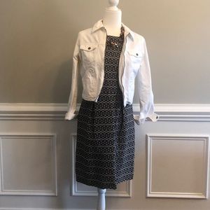 Loft Geo Print Mini Dress